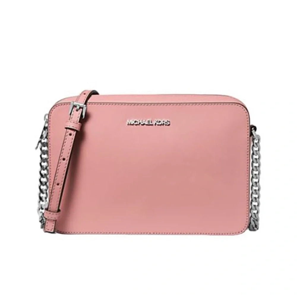 Michael Kors Jet Set Item Large East West Zip Crossbody Leather Primrose 
NWT - Picture 3 of 16